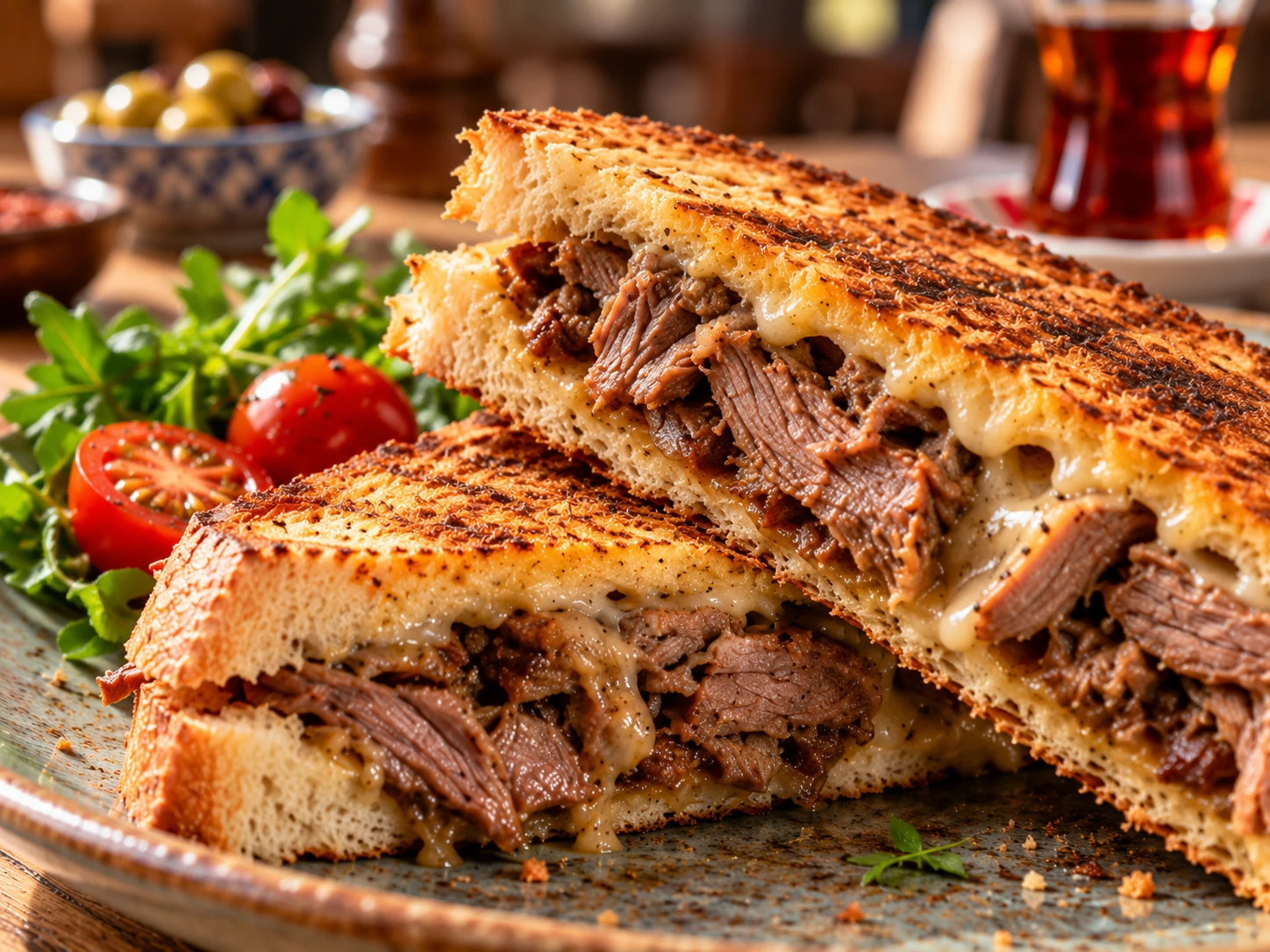 Kavurmalı Tost