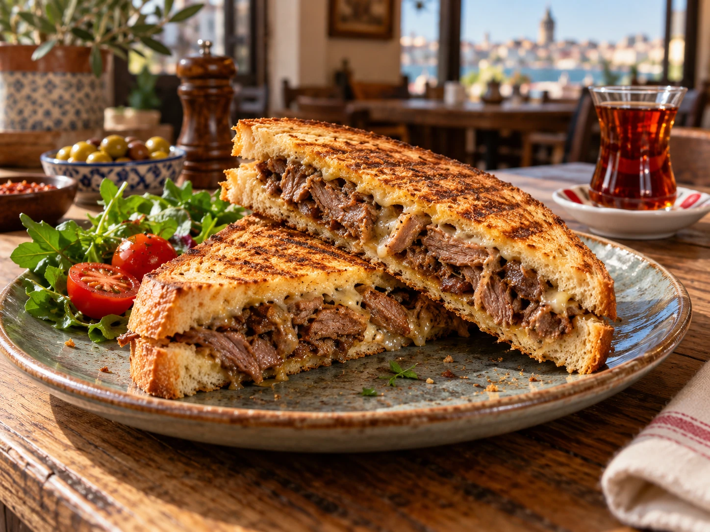 Kavurmalı Tost