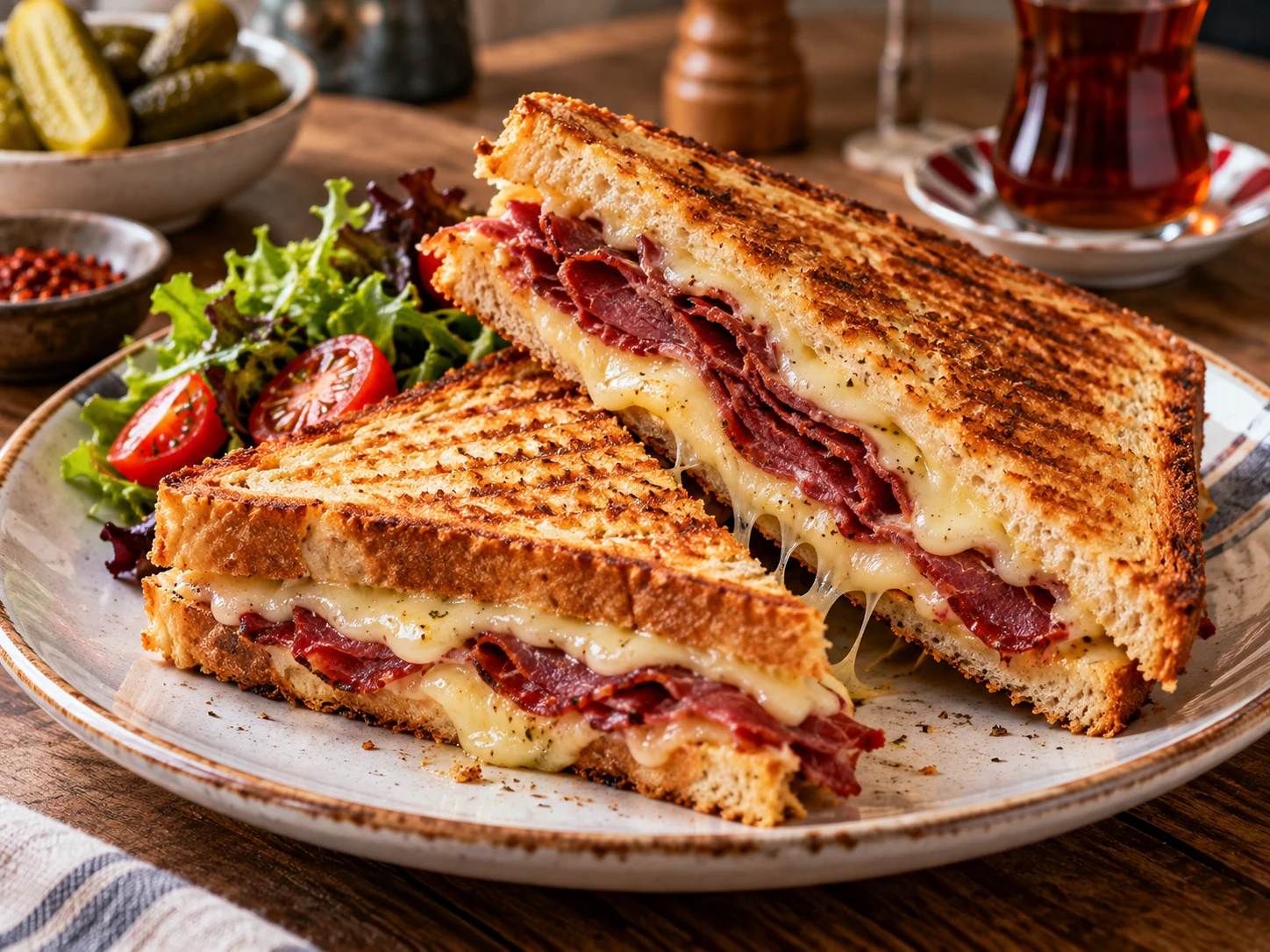 Pastırmalı Tost